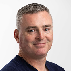 Headshot of Dr. Simon Walsh, Consultant in Emergency Medicine at Mater Private Network in Cork.