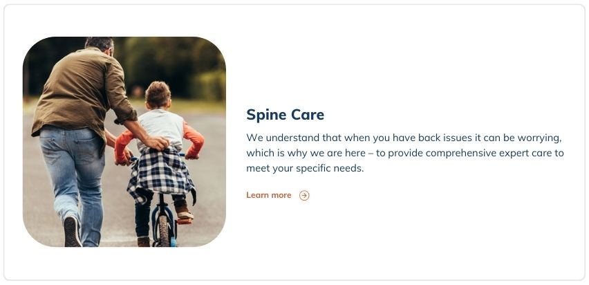 Mater Private Network - Spine Care