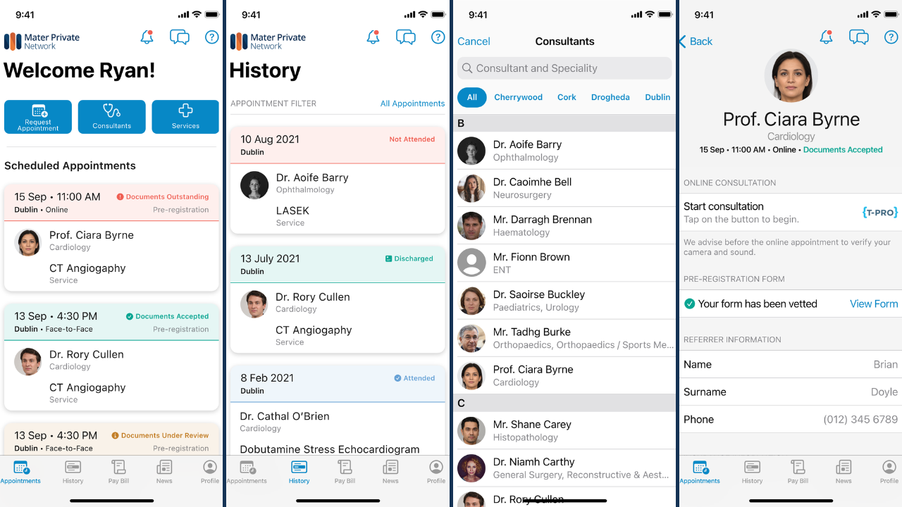 MyMaterPrivate App